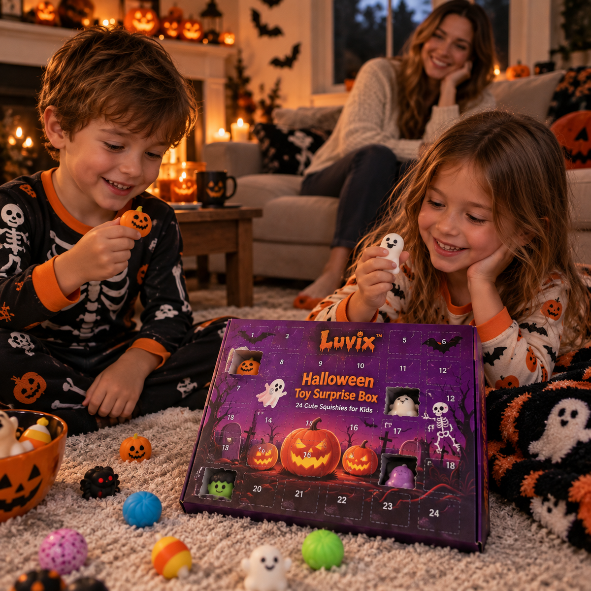 Luvix™ Halloween Squishy Advent Calendar