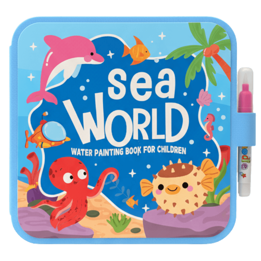 Montessori Mess-Free Water Coloring Book