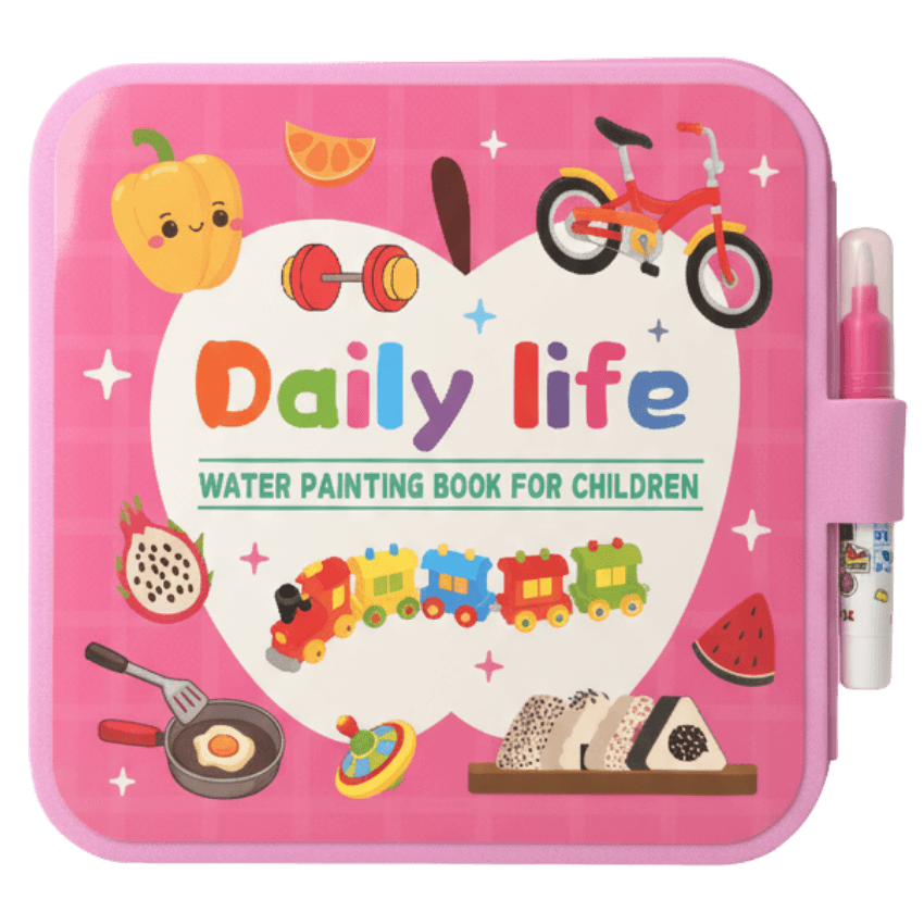 Montessori Mess-Free Water Coloring Book