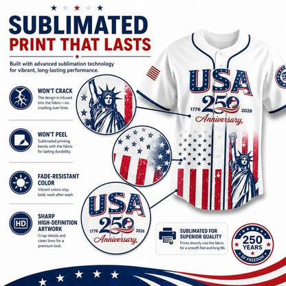 USA 250th Anniversary Jersey
