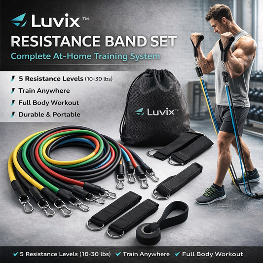 Luvix™ Resistance Band Set (11 pieces)