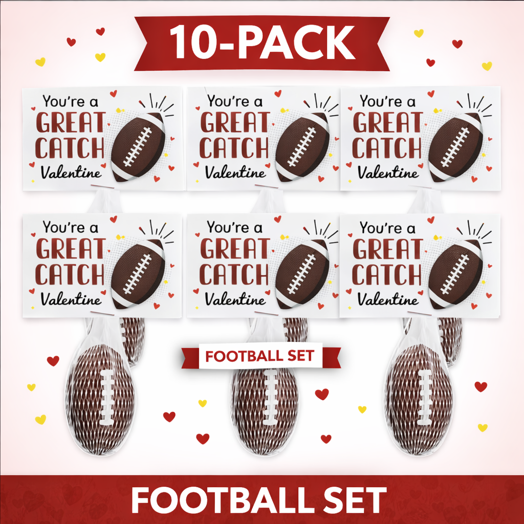 Sports Balls Valentines (Singular Sport Pack)