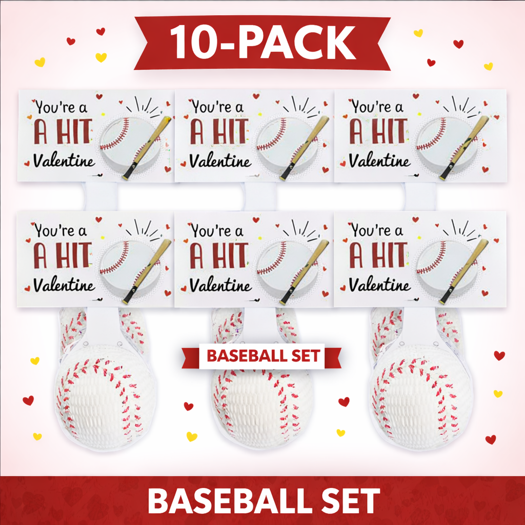Sports Balls Valentines (Singular Sport Pack)