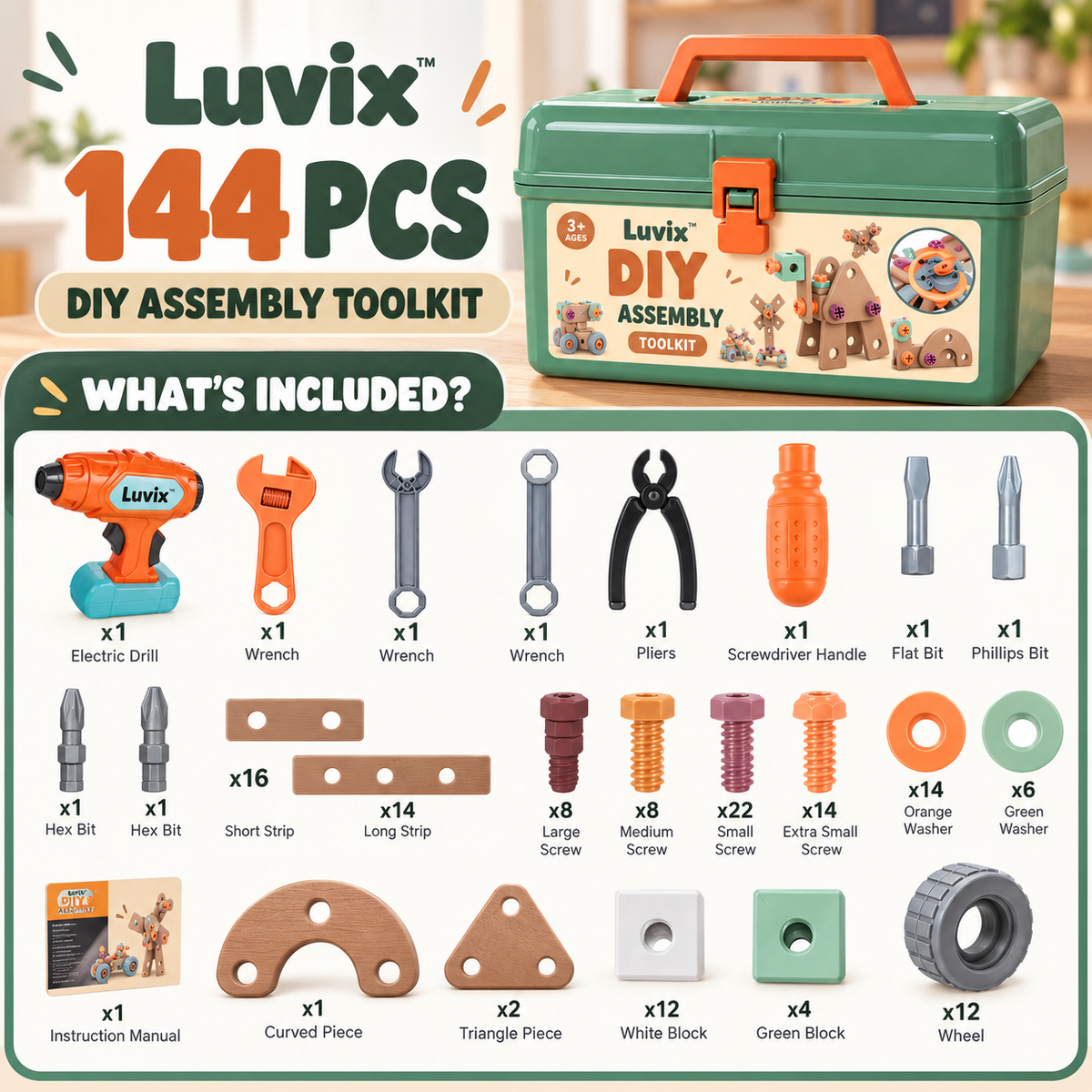 Luvix™ DIY Assembly Toolkit