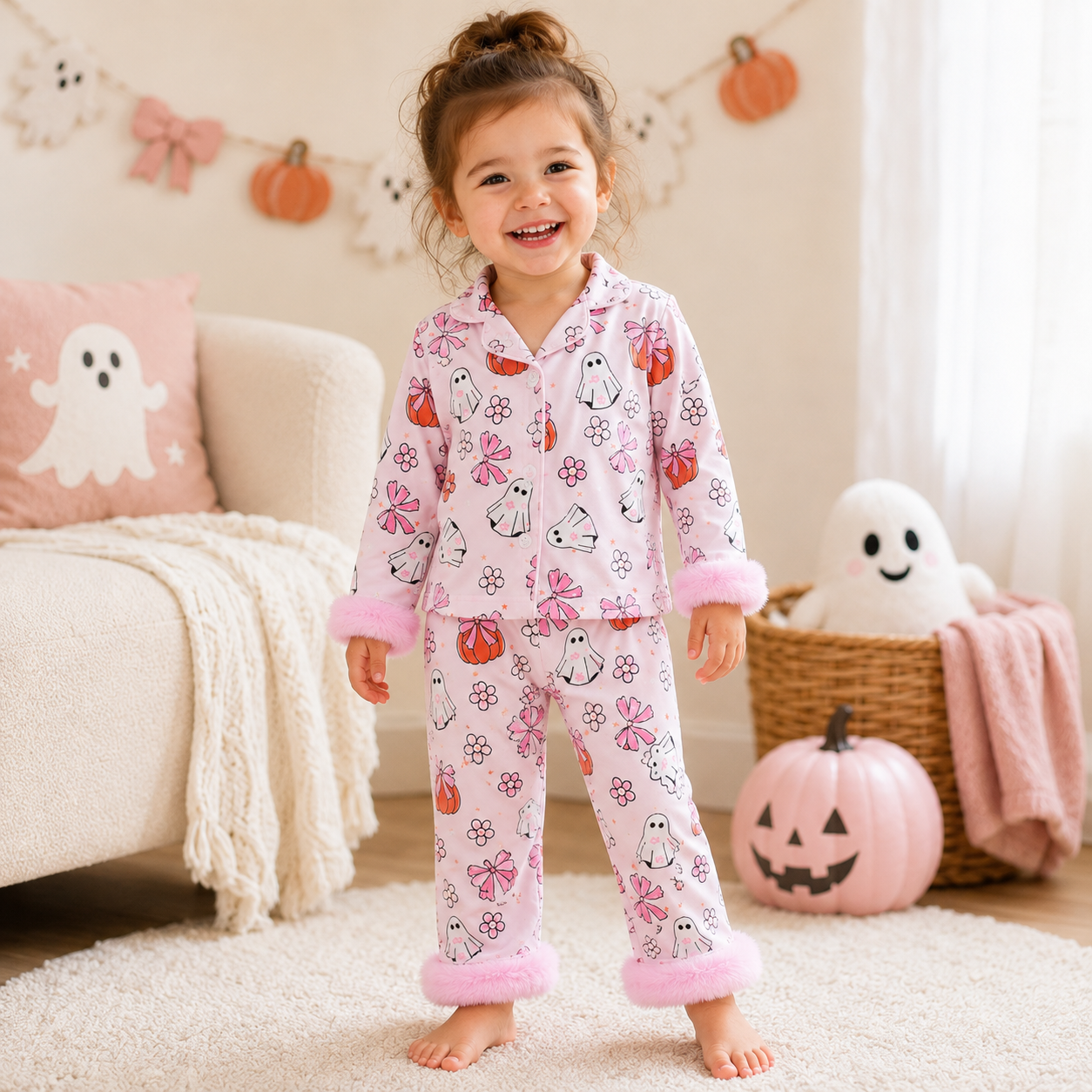 Luvix™ Satin Halloween Pajamas