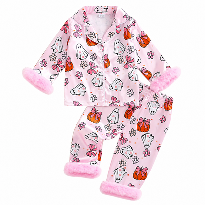 Luvix™ Satin Halloween Pajamas