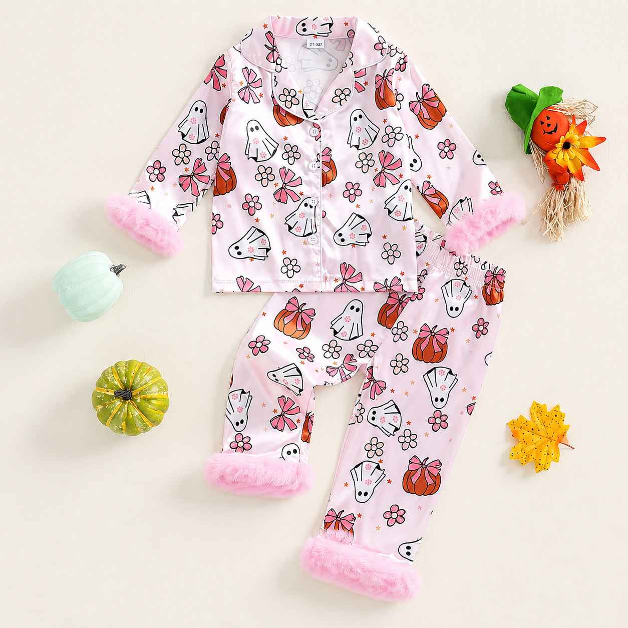 Luvix™ Satin Halloween Pajamas