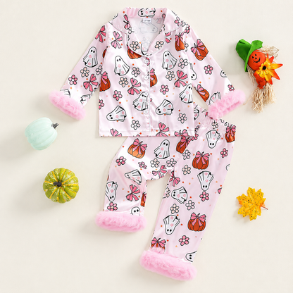 Luvix™ Satin Halloween Pajamas