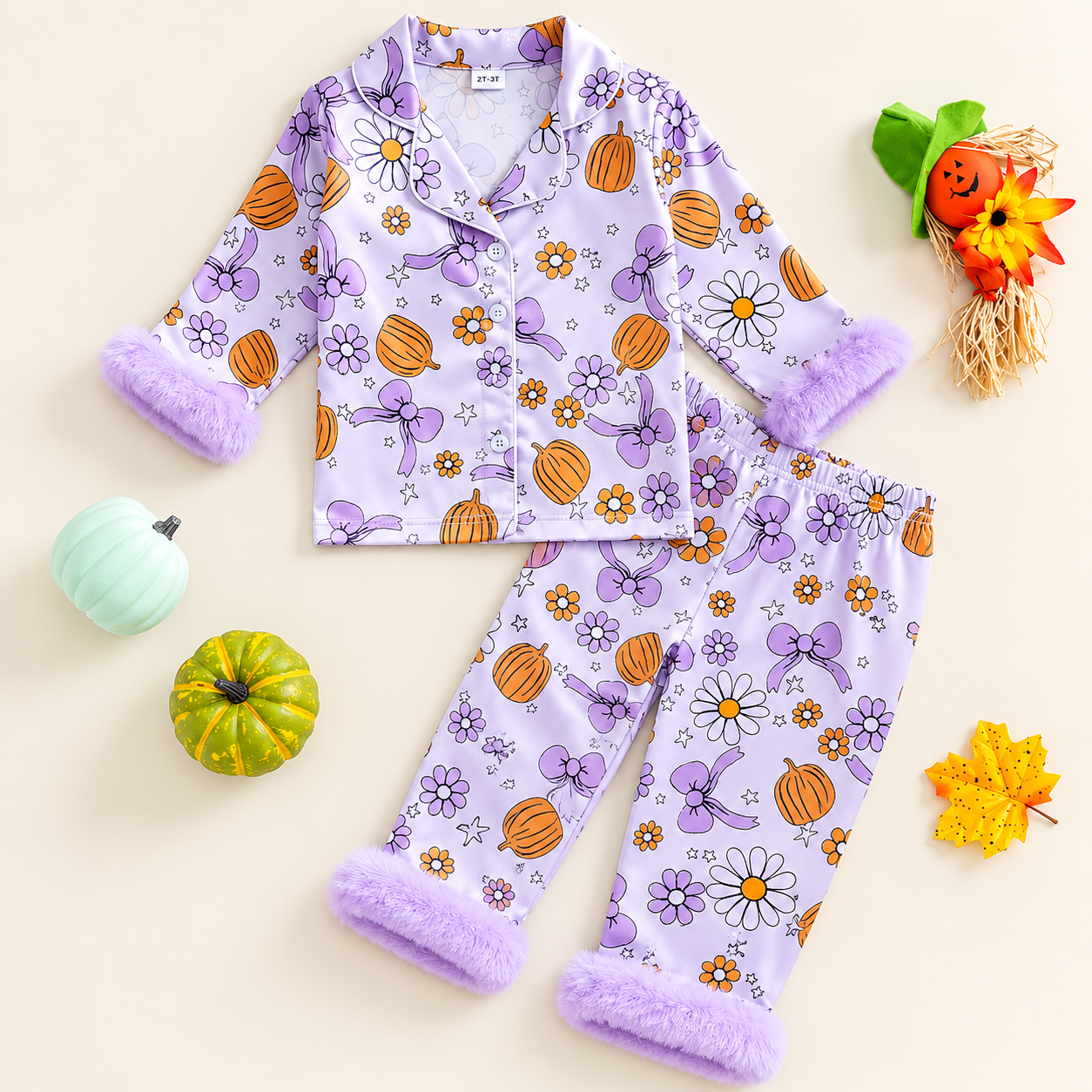 Luvix™ Satin Halloween Pajamas