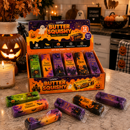 Luvix™ Halloween Butter Squishy Set