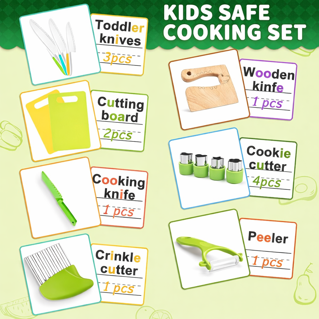 Montessori Children's Cooking Set