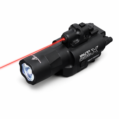 2-in-1 LED Flashlight & Laser Light