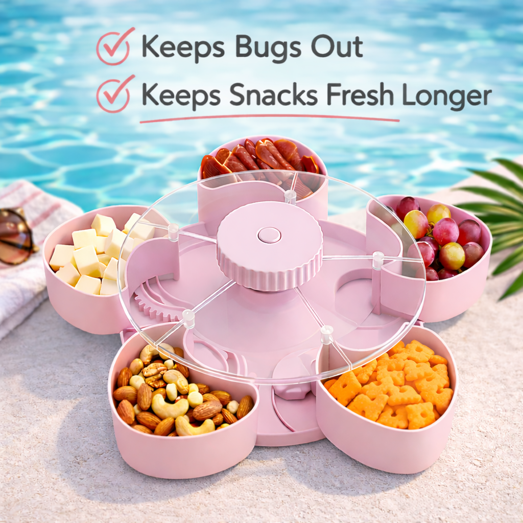 Spin & Serve Snack Tray