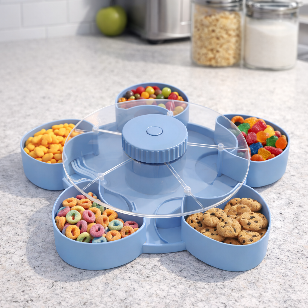 Spin & Serve Snack Tray