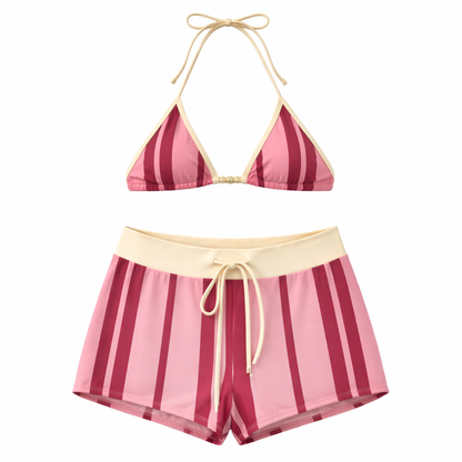 Luvix™ Two-Piece Bikini Set (with Boy Shorts)