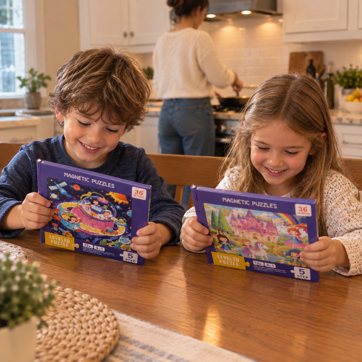 Luvix™ Magnetic Puzzle Books