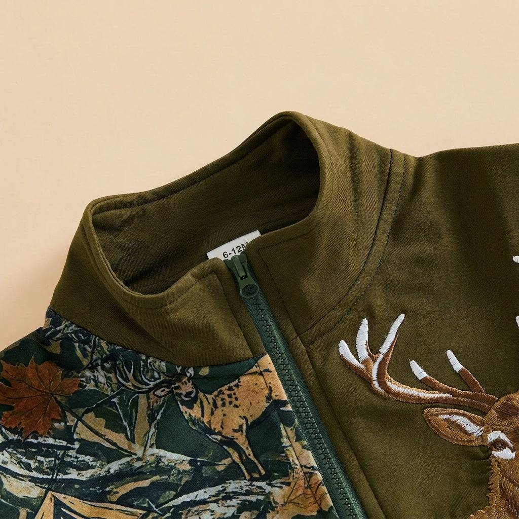 Toddler Hunting Camo Quarter-Zip