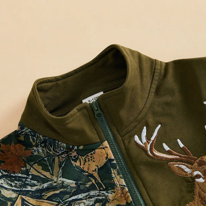 Toddler Hunting Camo Quarter-Zip