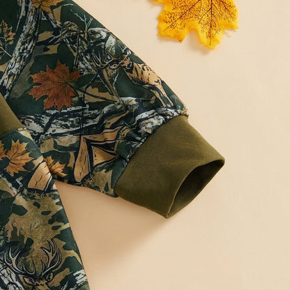 Toddler Hunting Camo Quarter-Zip