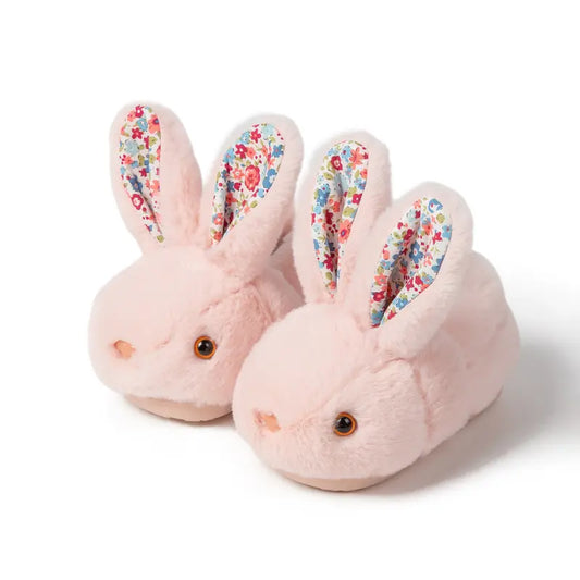 Pink Easter Bunny Slippers