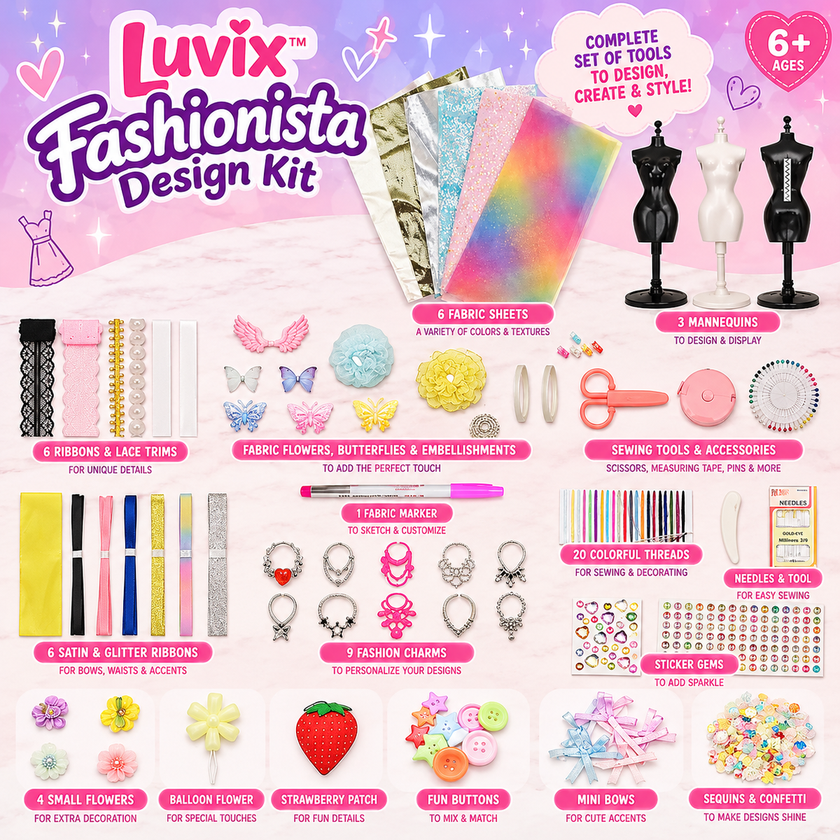 Luvix™ Fashionista Design Kit
