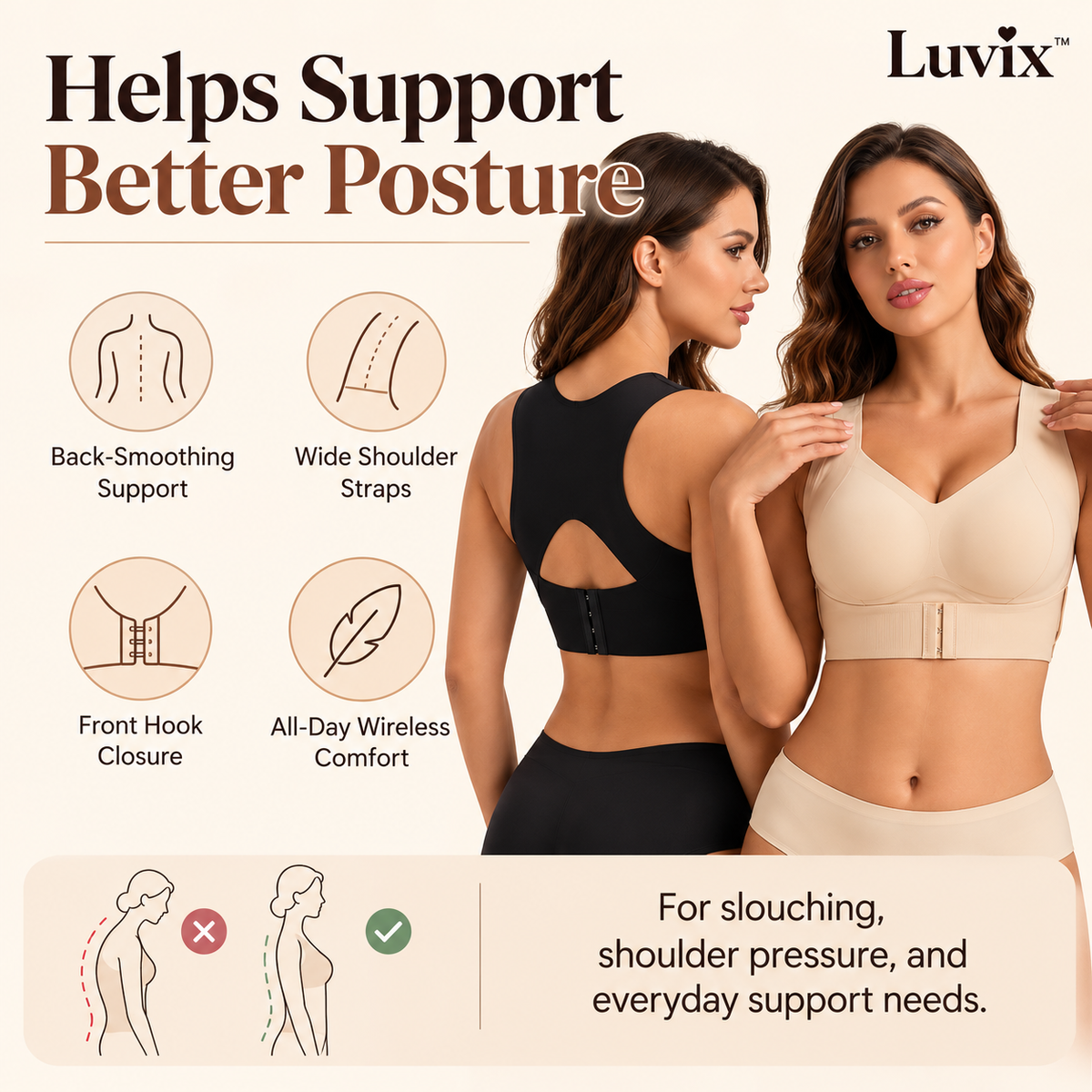 Luvix PostureLift™ Bra