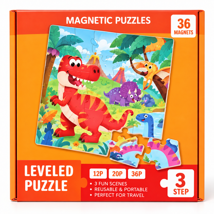 Luvix™ Magnetic Puzzle Books