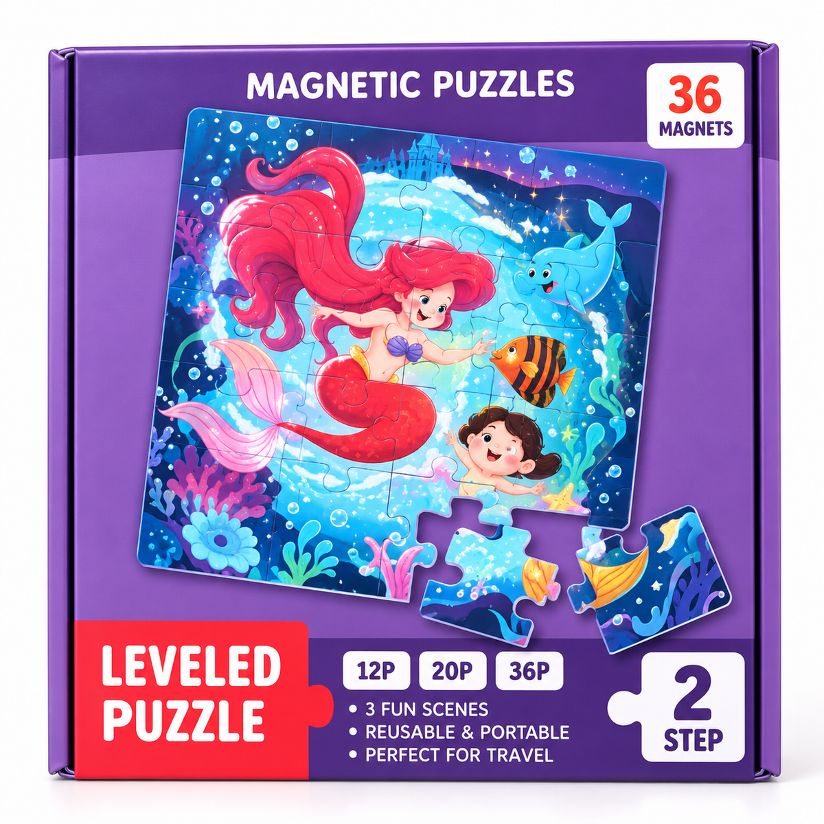 Luvix™ Magnetic Puzzle Books