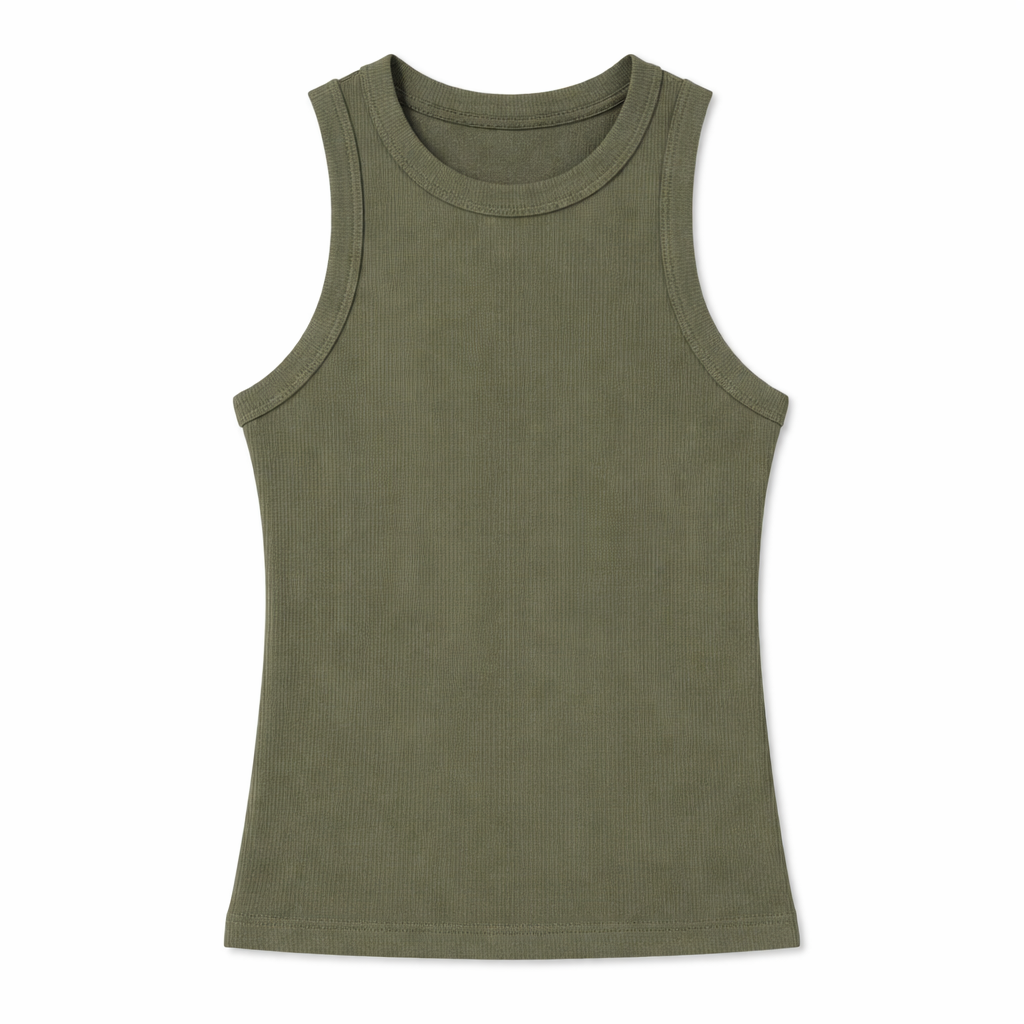 Ribbed Spring Tank Top