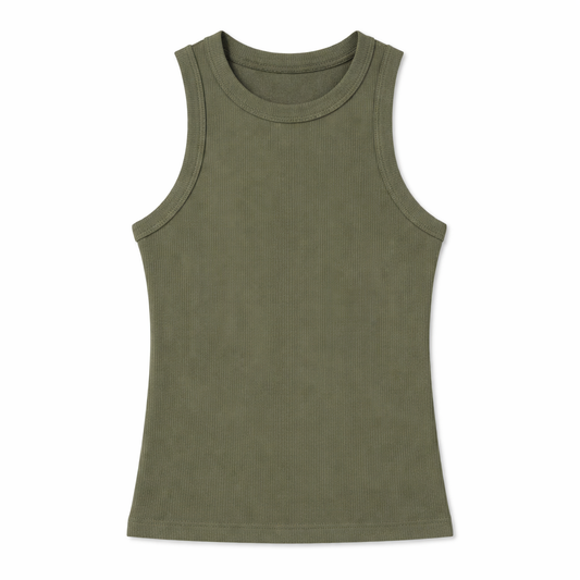 Ribbed Spring Tank Top