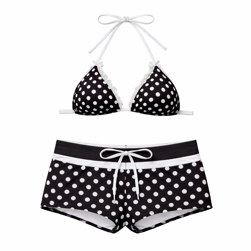 Luvix™ Two-Piece Bikini Set (with Boy Shorts)