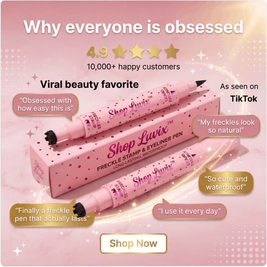 Shop Luvix™ 2 in 1 Freckle Stamp and Eyeliner Pen