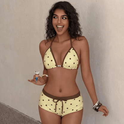 Luvix™ Two-Piece Bikini Set (with Boy Shorts)