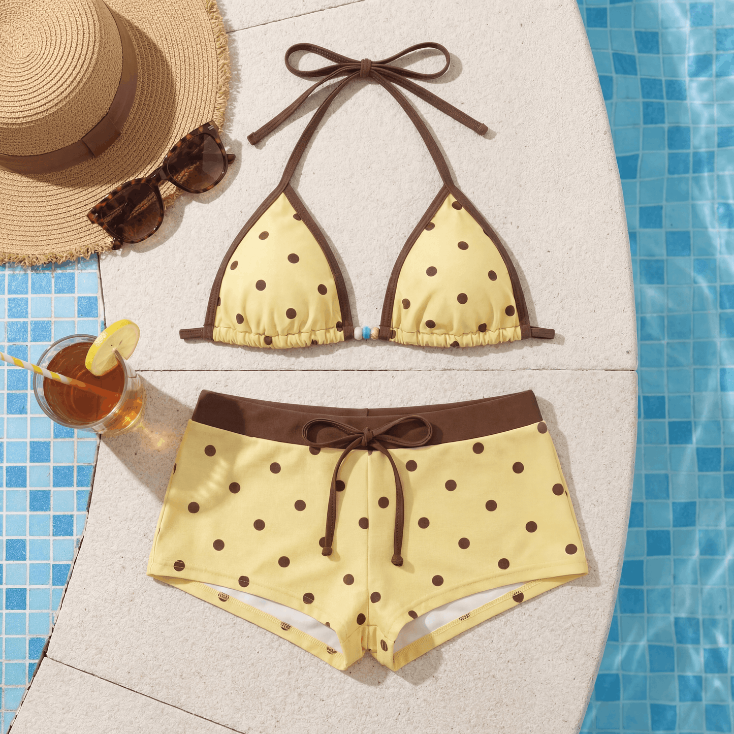 Luvix™ Two-Piece Bikini Set (with Boy Shorts)