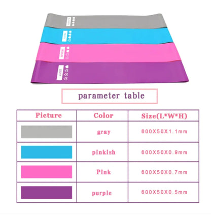 Elastic Booty Resistance Bands Set