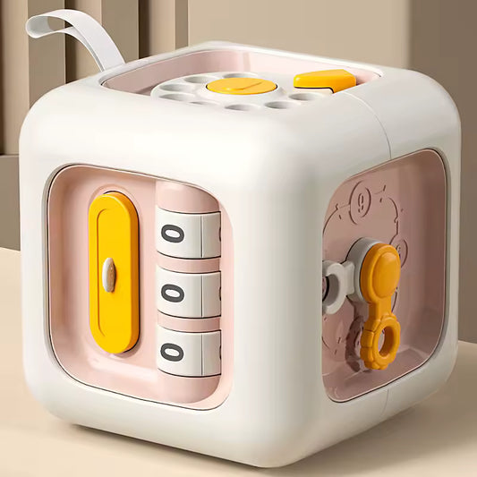 Montessori Busy Cube for Fine Motor Skills
